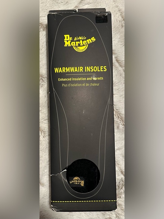 Dr. Martens Accessories - Dr Martens Warm Wair Insoles Fur Lined Enhanced Insulation